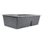 Nantucket Sinks 60/40 Double Bowl Undermount Granite Composite Titanium PR6040-TI-UM - alternate 3